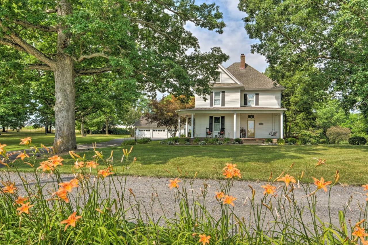 Lush, Modern Farmhouse With Mtn Views And Sunroom Edinburg Exterior photo